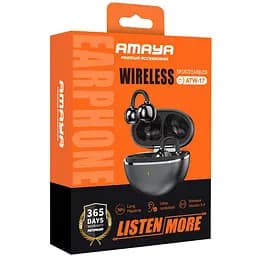 Бездротові TWS навушники Amaya ATW-17 Black - мініатюра 2
