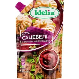 Соус Idelia Сацебели с овощами и пряностями 200 г