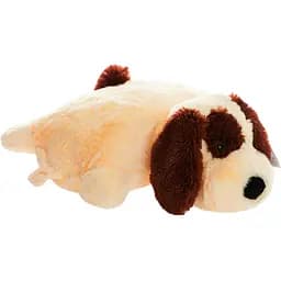 Подушка Alina собачка Кулька 55 см персикова