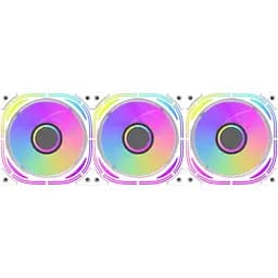 Комплект вентиляторів Darkflash INF24 3 in 1 White (INF24 3IN1(PWM) white)