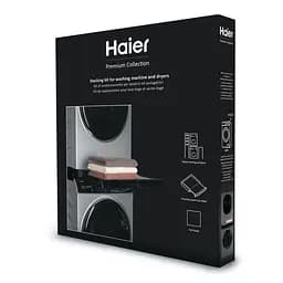 Haier Комплект монтажний для з'єднання пральної машини з сушильною машиною, 47-60см, чорний - мініатюра 4