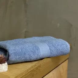 Рушник махровий Ecotton 50 x 80 см блакитний (25236)