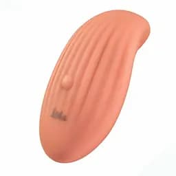 Вибратор Lola Toys Shape of Water, 9 см (персиковый)