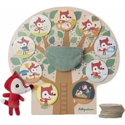 Развивающая игрушка на магнитах Lilliputiens Режим дня (83545)