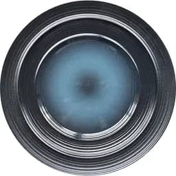 Тарілка десертна Krauff Lucerne Black & Blue 21.4 см (24-320-007) - мініатюра 2