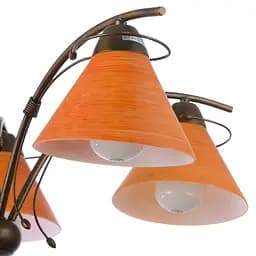 Люстра стельова Brille E27 60W BR (BKL-186C/5) - мініатюра 2