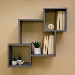 Полиця Hopanchuk Furniture Норман антрацит (57C6)