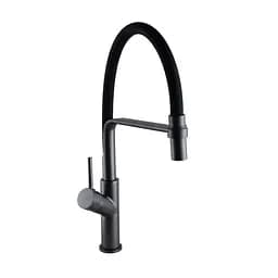 Змішувач для кухні Globus Lux Denver Flex GDF-32-11-01 Чорний матовий