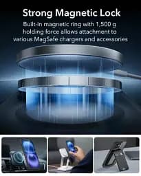 Чохол із склом ESR Classic Pro Case (HaloLock) Set Clear для iPhone 16 (1A7760204) - мініатюра 3