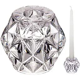 Свічник скляний LeGlass 7 см 6 шт. (355-267)