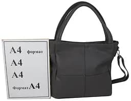 Жіноча шкіряна сумка на двох ручках Borsacomoda 29х28х10 см sum0026801 - мініатюра 10