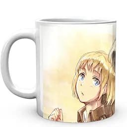 Кухоль GeekLand Атака Титанів Attack on Titan друзі навіки AT.02.66 330 мл білий