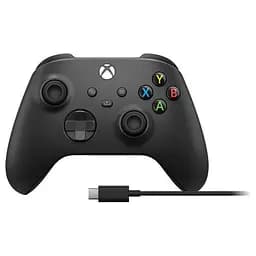 Геймпад Microsoft Xbox Series X/S Wireless Controller Carbon Black + USB Cable (XOA-0010) [52723]