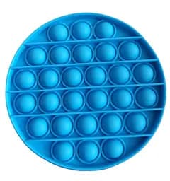 Іграшка-антистрес Pop it кругла блакитна