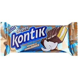 Пирожное Konti Super Kontik со вкусом кокоса 50 г