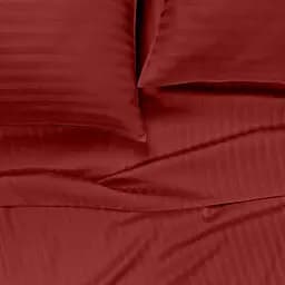 Простирадло полуторне Cosas сатин BURGUNDY 155х240 см (StrSatin_13Burgundy_155x240s) - мініатюра 4