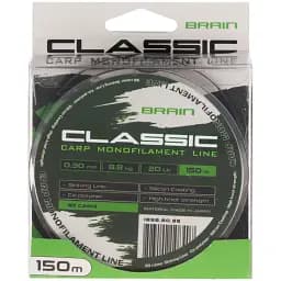 Волосінь Brain Classic Carp Line 3D (ca мo) 150 м 0.30 мм 20 lb 8.8 кг - мініатюра 2