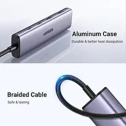Хаб розгалужувач адаптер Ugreen 4-Port Usb-C Hub на 4 виходи UGR-15395 - мініатюра 2