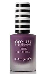 Лак для ногтей матовый Pretty Matte Nail Enamel, тон 007 (Purple), 9 мл (8000018545921)