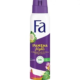 Дезодорант-спрей Fa Ipanema Night Маракуя та Нічний жасмин, 150 мл