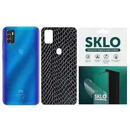 Захисна плівка SKLO Back (тил) Snake для ZTE Blade L5 Чорний