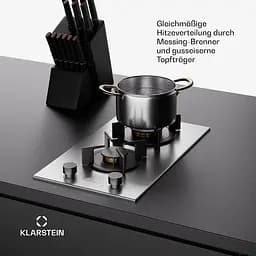 Варильна поверхня газова плита Klarstein Goldflame Domino (10045622) - мініатюра 4