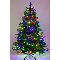 Новогодняя LED Гирлянда Конус 6 метров 100 ярких цветных лампочек