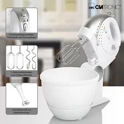 Міксер стаціонарний CLATRONIC HMS 2739 White - мініатюра 5