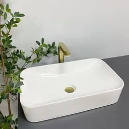 Умивальник VBI Trevi white накладний VBI-012604, Білий