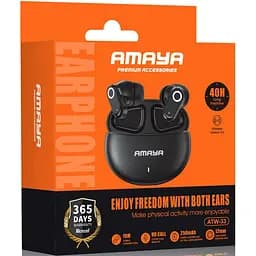 Бездротові TWS навушники Amaya ATW-33 Gaming Black - мініатюра 2