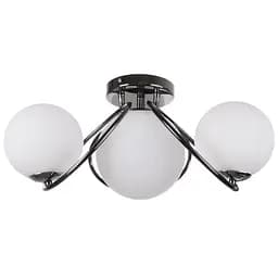 Люстра Brille молекула стельова в спальню E27 60W BK (BL-320S/4)