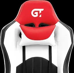 Геймерське крісло GT Racer чорне червоно-біле (X-5813 Black/Red/White) - мініатюра 12