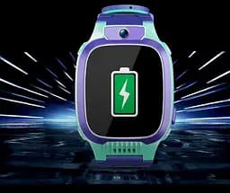 Дитячий розумний смарт годинник Lemfo R18M з GPS трекером, 4G сім картою, відеодзвінком, прослуховуванням та кнопкою SOS Рожевий - мініатюра 7
