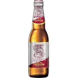Пиво Bia Saigon Export Premium светлое фильтрованное 4.8% 0.33 л