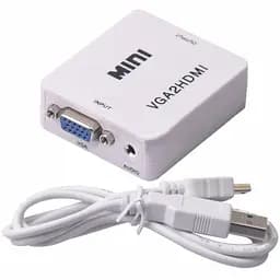 Конвертор-перехідник з VGA в HDMI (VGA2HDMI) - мініатюра 2
