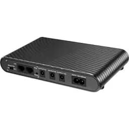 Джерело безперебійного живлення для роутерів Hoco DB63 Portable DC UPS 5/9/12V 10000 mAh чорний - мініатюра 4