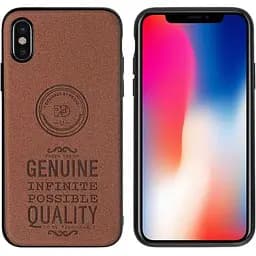 Чохол-накладка Remax Visa Series Apple iPhone X Brown