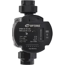 Насос циркуляционный энергосберегающий Optima Prime UPMH 25-70AUTO 130 мм + гайки