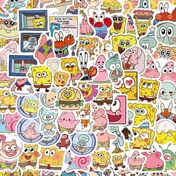 Стікерпак GeekLand SpongeBob 95 штук - мініатюра 3