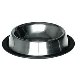 Миска для животных TatraPet из нержавеющей стали на резинке 170 мл 11 см