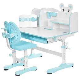 Детская парта Bambi M 5800-4 со стулом с регулировкой высоты и наклона выдвижной ящик