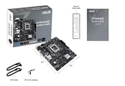 Материнcька плата Asus PRIME H610M-K ARGB s1700 H610 2xDDR5 M.2 HDMI D-Sub mATX ARGB - мініатюра 2