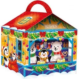 Новогодний подарочный набор Roshen №8 Рождественская ярмарка 468 г (915380)