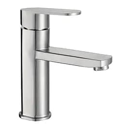 Змішувач для умивальника Zerix LEB-001 нержавіюча сталь ZX4806 Нержавіюча сталь