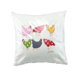 Подушка декоративна Ideia Курчата, 45х45 см, молочний (8-12853) - мініатюра 4