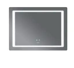 Дзеркало Mixxus STYLE MR13-70x50-REVERSE з LED Touch, Anti-fog, димером, регулюванням яскравості (MI6665) - мініатюра 2