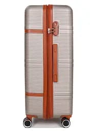 Валіза велика L ABS-пластик Worldline Airtex 629 76×52×30см 110л Шампань - мініатюра 5