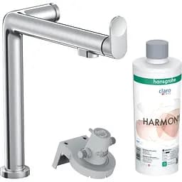 Змішувач Hansgrohe Aqittura M91 FilterSystem 240 1jet кухонний сет з Harmony 76802000 Chrome