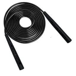 Скакалка регулируемая для фитнеса, кроссфита, бокса Jump Newt NE-LG-3567BK, черная