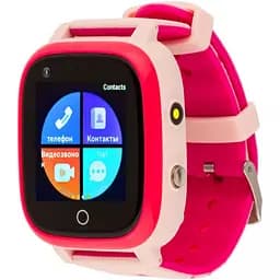 Детские умные часы Amigo GO005 4G WIFI Thermometer Pink